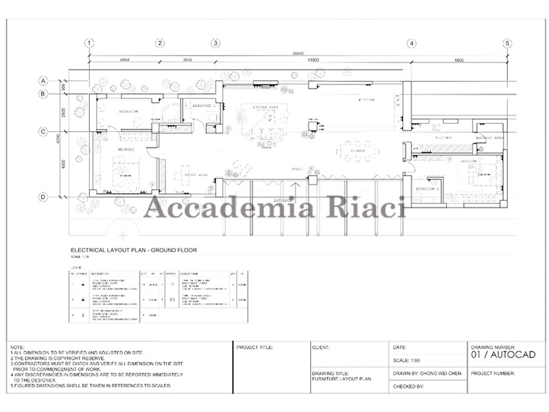 Interior Design 2 One Year Course 2017 Student3 Accademia