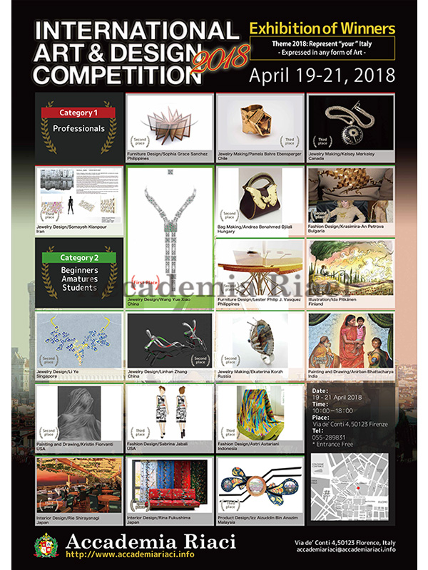 competition 2018 winners’ works