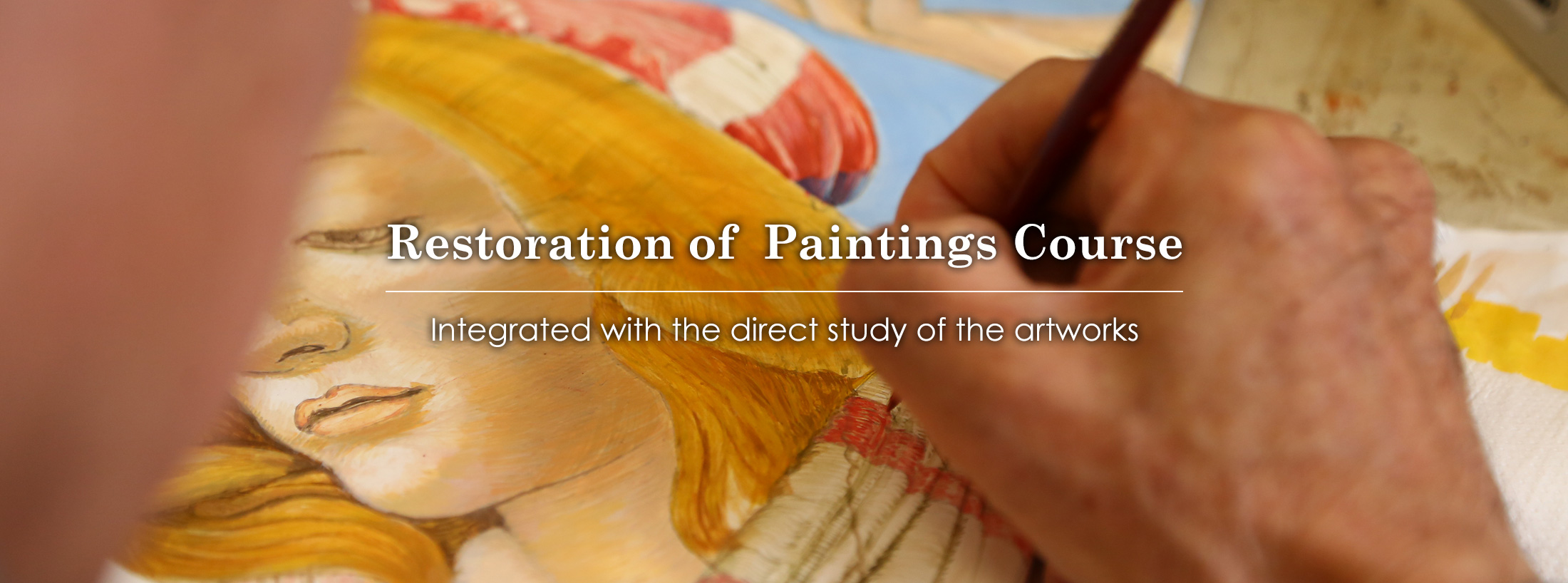 Restoration of Paintings Course