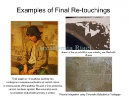 Restoration of Paintings