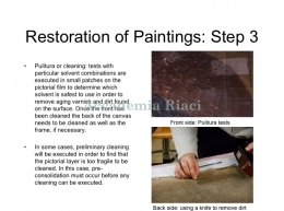 Restoration of Paintings