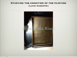 Restoration of Paintings